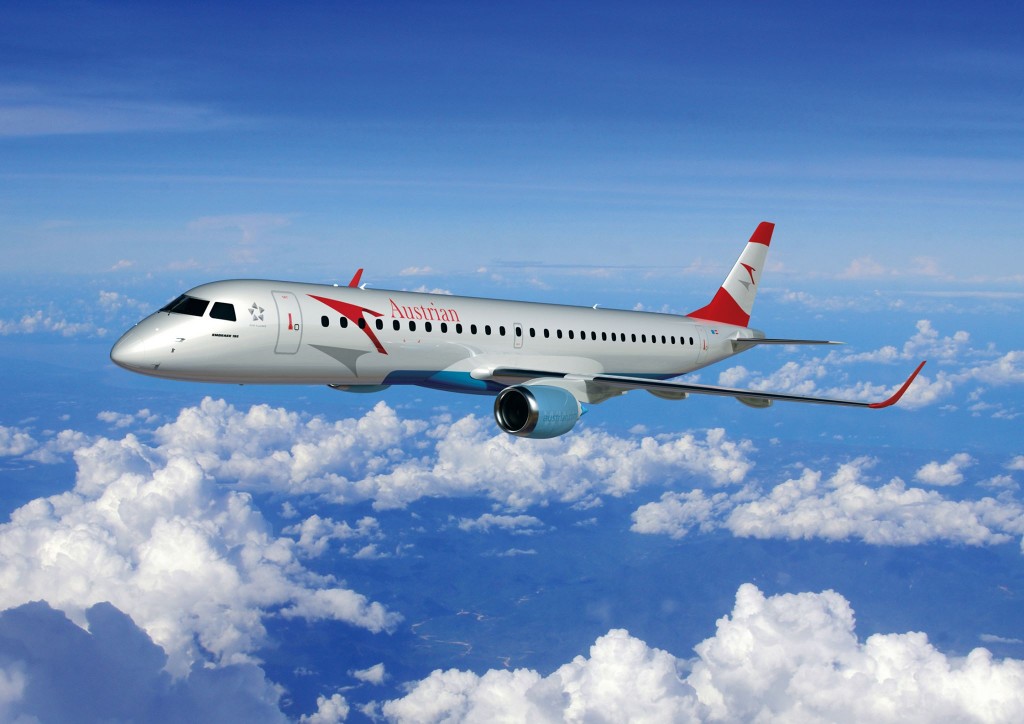 Austrian Airlines Embraer 195