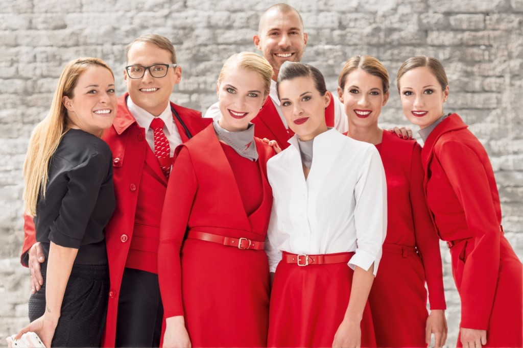 Neue Austrian Airlines Uniform 